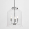 NOWOCZESNA LAMPA WISZĄCA CHROMOWANA RALTON W3