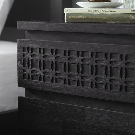 Boho Boutique Komoda z 2 szufladami 500 x 400 x 600 mm