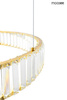 MOOSEE lampa wisząca LIBERTY 3A złota