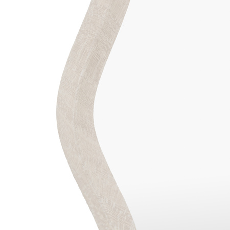 Monterey Wave Round Mirror Smoke 800x30x800mm