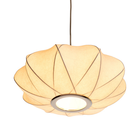 Lampa wisząca SILK X-shape biała 40 cm - nowoczesna i minimalistyczna
