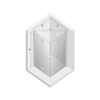 KABINA NEW SOLEO PROSTOKĄTNA U 80x100x195 CZYSTE 6mm ACTIVE SHIELD