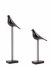 Zestaw 2 dekoracji SHP BIRDY czarna