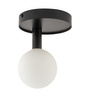 PERLA 1 plafon czarny