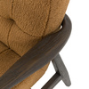 Humber Armchair Ochre Faux Sheepskin 690x760x800mm