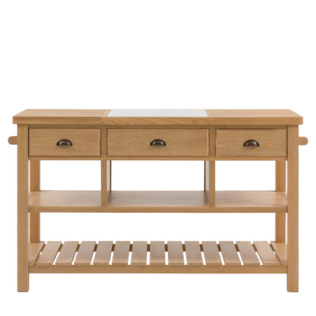 Eton Kitchen Island Natural 1500x650x900mm