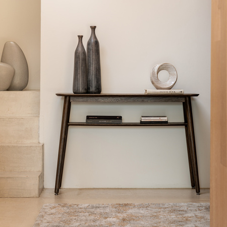 Hatfield Console Table Smoked 1100x350x750mm