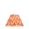 Zigzag Shade Apricot Orange Fabric 180x140x300mm