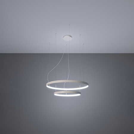 Żyrandol RIO 2 55/78 biały LED 4000K