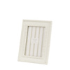Cove Beaded Photo Frame 6x4in White