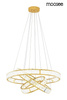 MOOSEE lampa wisząca LIBERTY TRIPLES złota