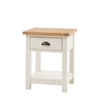 Eton 1 Drawer Bedside White