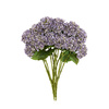 Vintage Hydrangea Floral Stem Violet (12pk)