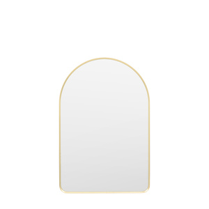 Holworth Arch Mirror Gold 600x35x900mm