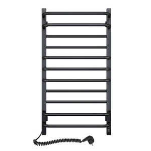 Grzejnik łazienkowy elektryczny Navin Grandis 480х800 Sensor, lewy, timer, czarna mora