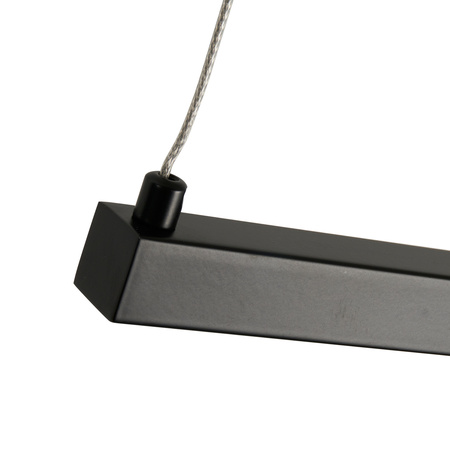 Lampa wisząca BEAM-120 LED - czarna oprawa liniowa