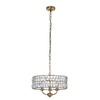 Clifton 3 Pendant Light Antique Brass