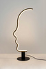 MOOSEE lampa stołowa FACE TABLE czarna