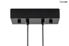 MOOSEE lampa wisząca ALURE LINE TWIN 90 czarna