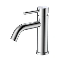 Bateria umywalkowa stojąca, chrom