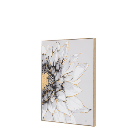 Dhalia Framed Canvas 595x35x795mm