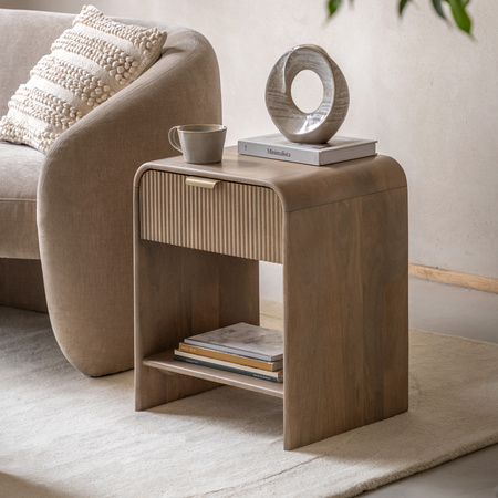Colonna 1 Drawer Bedside 450x400x550mm