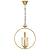 LAMPA WISZĄCA LOFT ZŁOTA DARTON W1