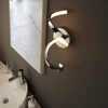 Astral Bathroom 1 Wall Light Chrome