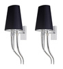 MOOSEE zestaw 2 sztuk lamp ściennych      DEVIL WALL 1 czarny