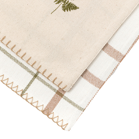 Autumn Woodland Check Table Runner 360x1800mm