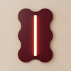 Kinkiet KLOVER burgund