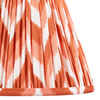 Zigzag Shade Apricot Orange Fabric 185x125x250mm