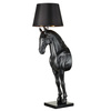 Lampa podłogowa KOŃ /HORSE S czarna
