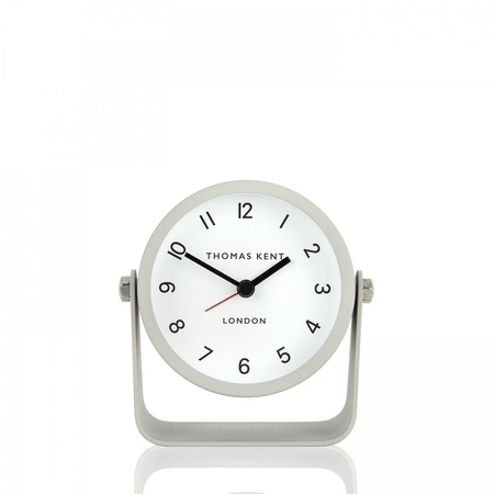 Wren Alarm Clock Dove Grey 4in
