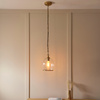 Ashcroft 1 Pendant Light Brushed Aged Brass