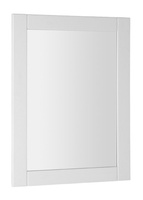 FAVOLO lustro w ramie 60x80cm, biały mat