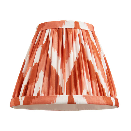 Zigzag Shade Apricot Orange Fabric 122x85x160mm