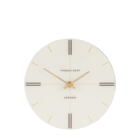 Greenwich Mantel Clock Dark Walnut 190x190x55mm