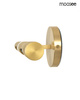 MOOSEE lampa ścienna CRUDO złota