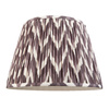 Zigzag Shade Pearl Grey Fabric 275x280x400mm