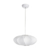 Lampa wisząca SILK X-shape biała 40 cm - nowoczesna i minimalistyczna