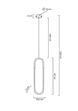 MOOSEE lampa wisząca PUZO S złota