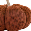 Autumn Knitted Pumpkin Rust 140x80mm