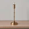 Burley Rechargeable Table Lamp Base Aged Brass