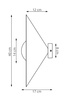 MONO 1M PLAFON BL GRAFIT