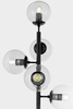 LAMPA STOJĄCA PODŁOGOWA CZARNA CEREDO W5