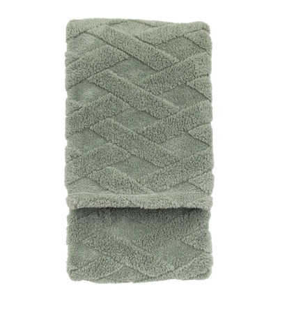 Tekstury Dzianina krzyżowa Aspen Green 130 x 170 cm