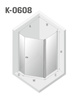 KABINA NEW SOLEO ASYMETRYCZNA U 100x80x195 CZYSTE 6mm ACTIVE SHIELD