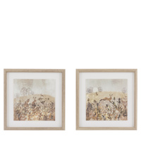 Meadow Mischief Framed Art Set of 2