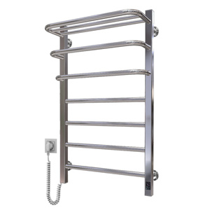 Elektryczny grzejnik łazienkowy NAVIN FORTIS 480x800 Sensor • lewy •  nierdzewny